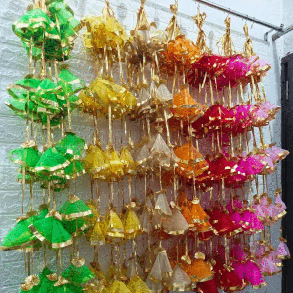 Shimmering Cascade Decorative Hanging Latkans