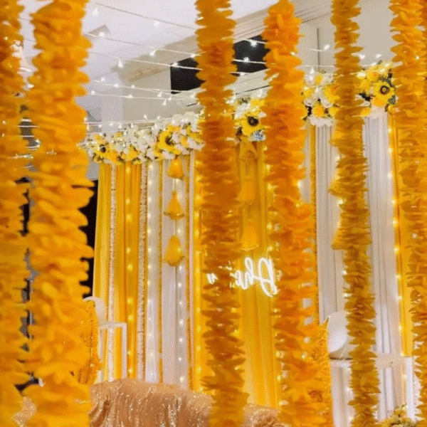 Marigold Artificial Flower Garlands